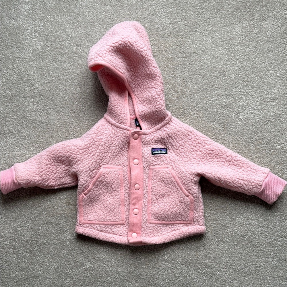 Patagonia Baby Hooded Fleece Jacket